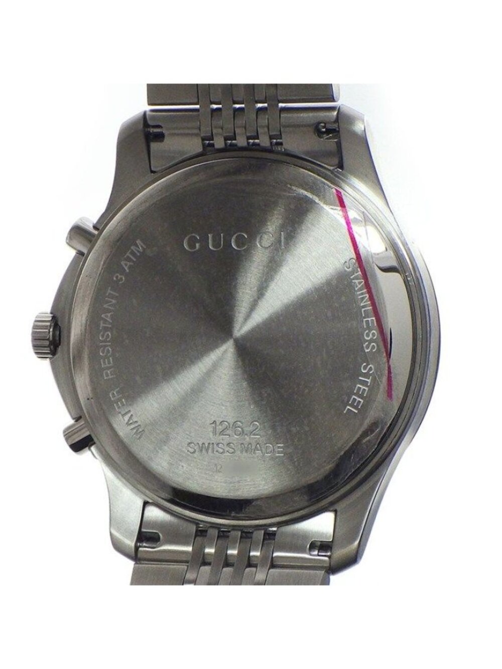Gucci Watch G-Timeless 126.2 Black Dial Date Chronograph Small Second - Picture 4 of 10
